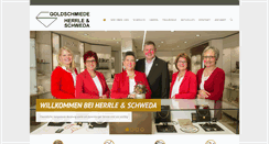 Desktop Screenshot of herrle-schweda.de